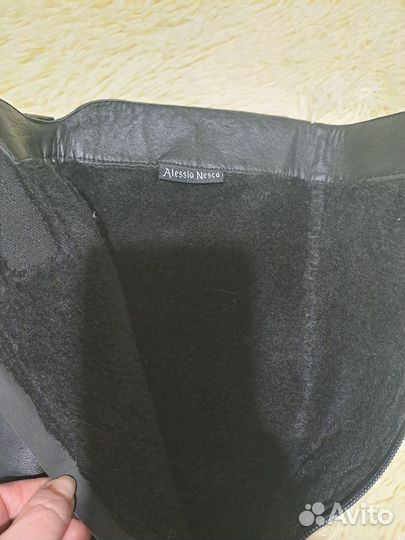 Сапоги женские зимние натуральная кожа 36