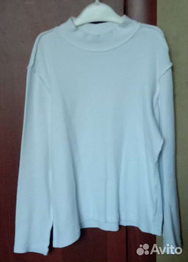 Водолазка белая для девочки