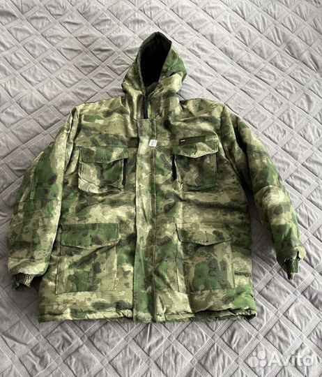 Костюм горка на флисе мох