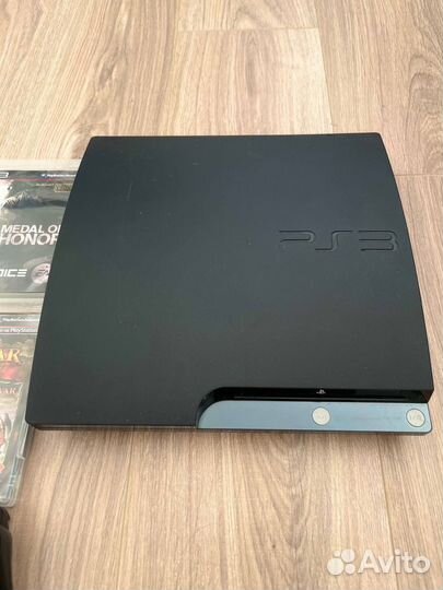 Sony PS3 Slim + 49 игр
