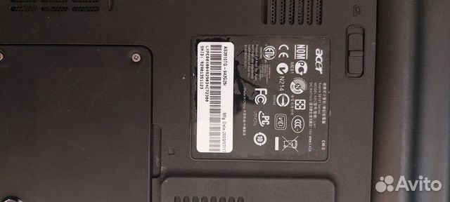 Ноутбук acer на запчасти