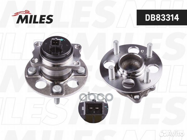 Ступица колеса hyundai solaris 17/KIA RIO 17