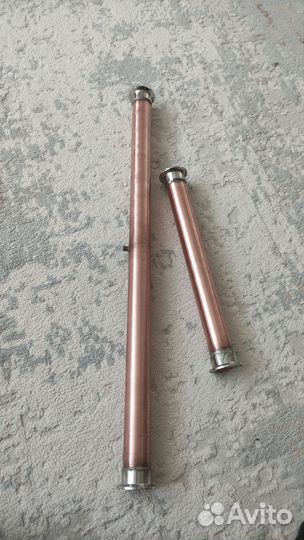 Медная царга 1 5 дюйма 2 шт