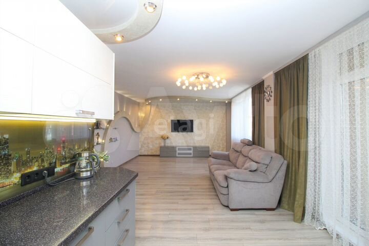 3-к. квартира, 88 м², 9/23 эт.