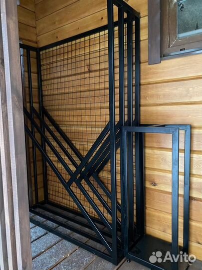 Полка для дров / дровник / поленница