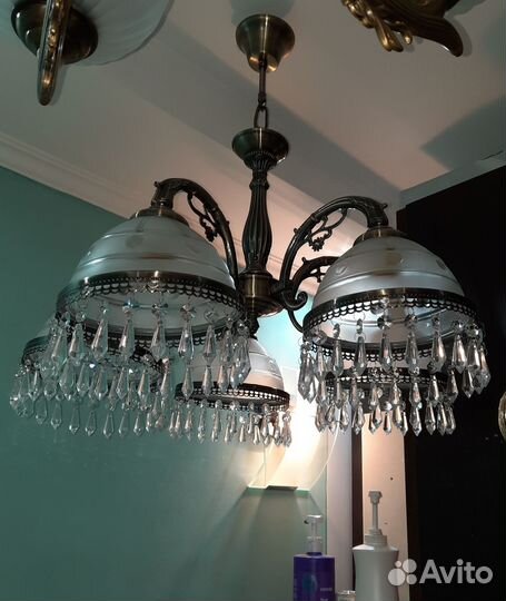 Винтажная классическая люстра