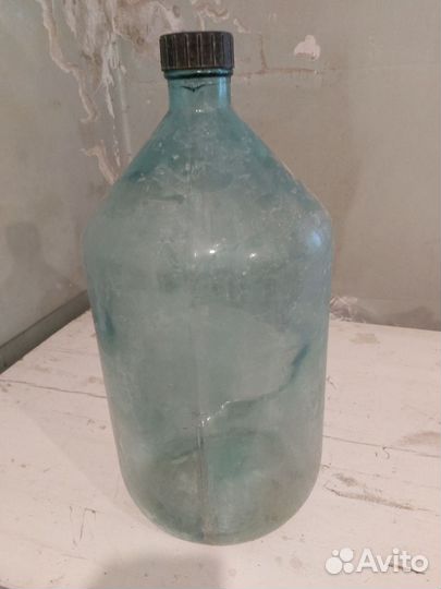 Бутылка стеклянная 20 литров