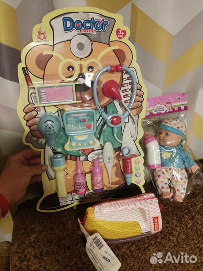 Пакет игрушек для девочки,новое