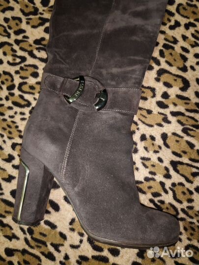 Сапоги женские натуральная кожа/замша