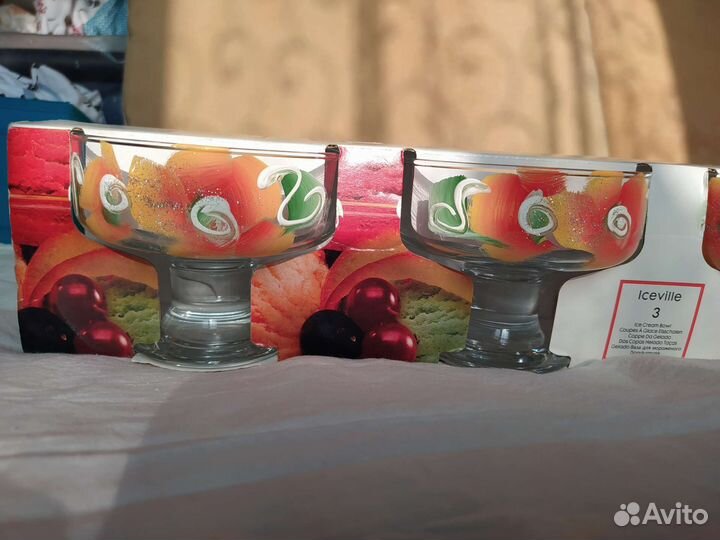 Бокалы креманки