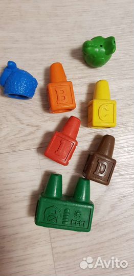 Игрушки.Развивающие пазлы для малышей