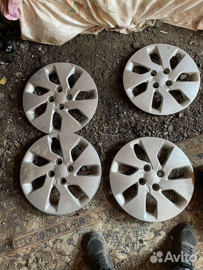 Колпаки r15 kia rio 3