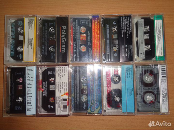 MCs Аудиокассеты с записью фирменные