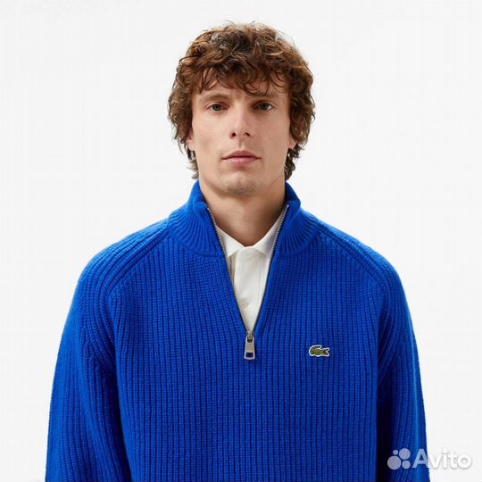 Кофта полузамок lacoste