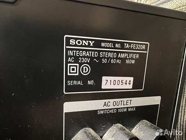 Усилитель Sony TA-FE320R