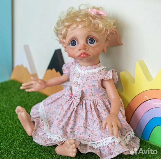 Кукла-эльф ручной работы