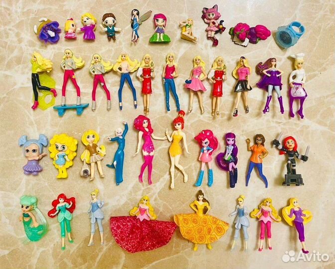 Киндер игрушки феи, винкс пакетом