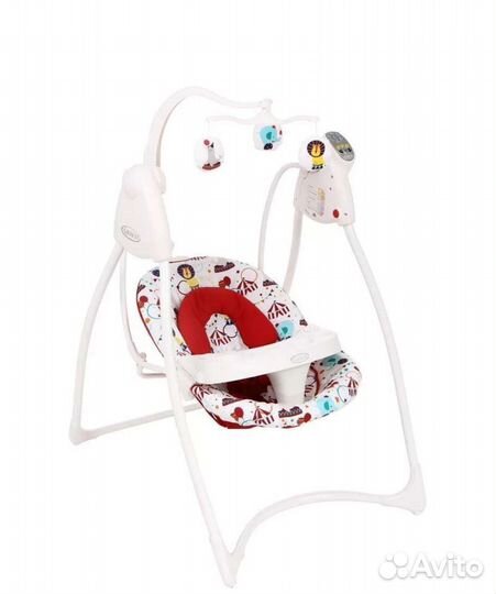 Детские электронные качели graco