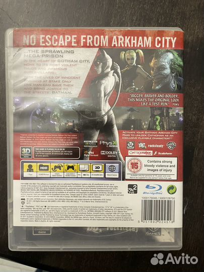 Игра для ps3 Batman