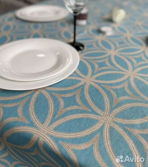 Скатерть из хлопка с пропиткой