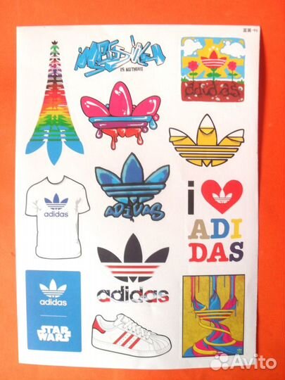 Стикерпаки/ набор стикеров лист оптом и в розницу