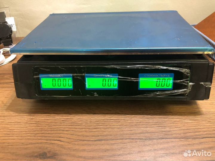 Весы торговые настольные бу