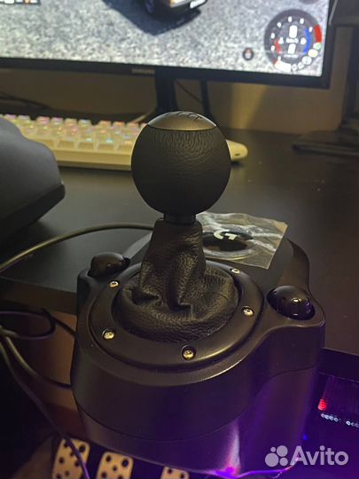 Игровой руль logitech g29 + shifter (кпп)