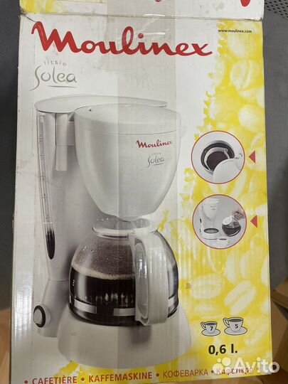 Кофеварка капельная moulinex