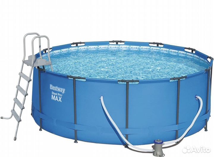 Каркасный круглый бассейн 15427 Bestway 366х133 см