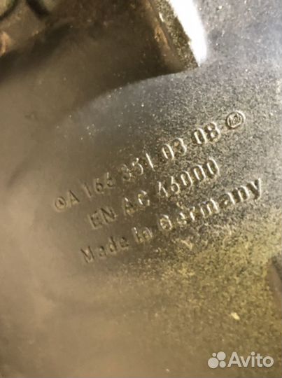 Mercedes W166 W292 GL ML GLE Редуктор Ratio 3.47