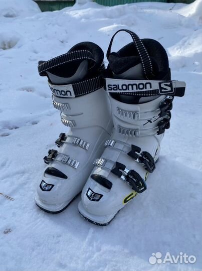 Горные лыжи детские 130 + ботинки + палки