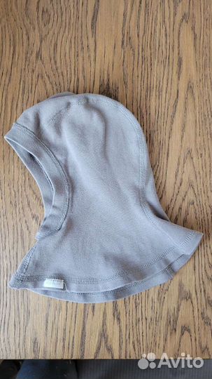 Тонкая шапка шлем поддева р 44-46