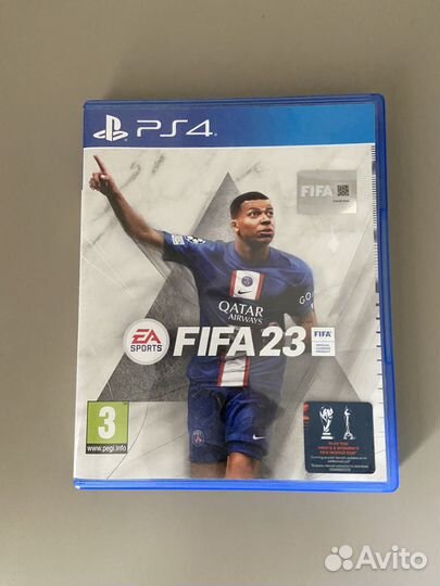 Диск на ps4 fifa 23