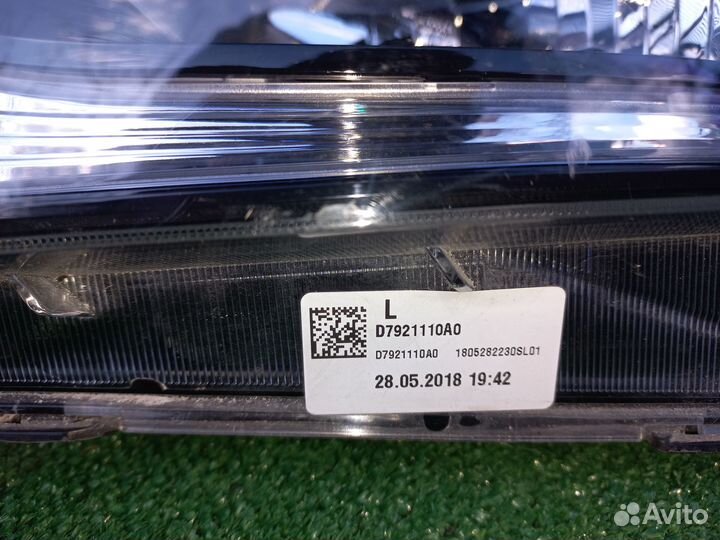 Фара левая hyundai tucson 3