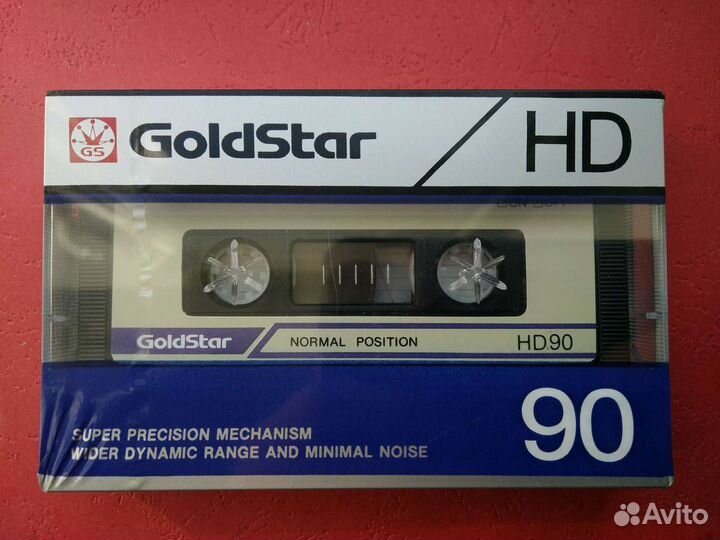 Аудиокассета GoldStar HD90