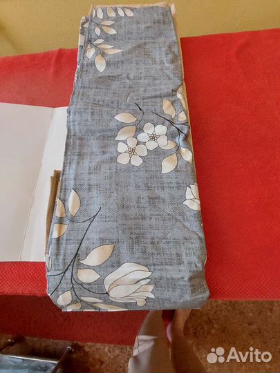 Постельное белье евро поплин новое