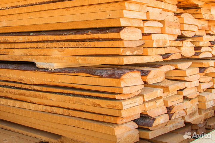 Сухая доска строганная 35х90х6000мм, сосна