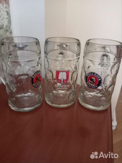 Кружка пивная литровая