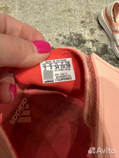 Босоножки для девочки adidas