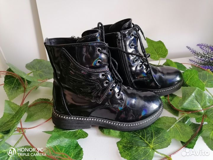 Ботинки демисезонные для девочки 31 размер