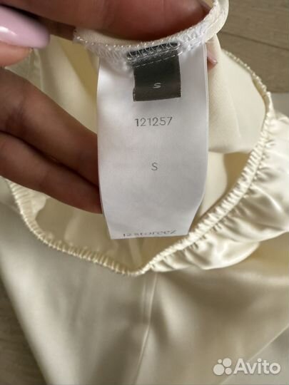 Брюки из шелка