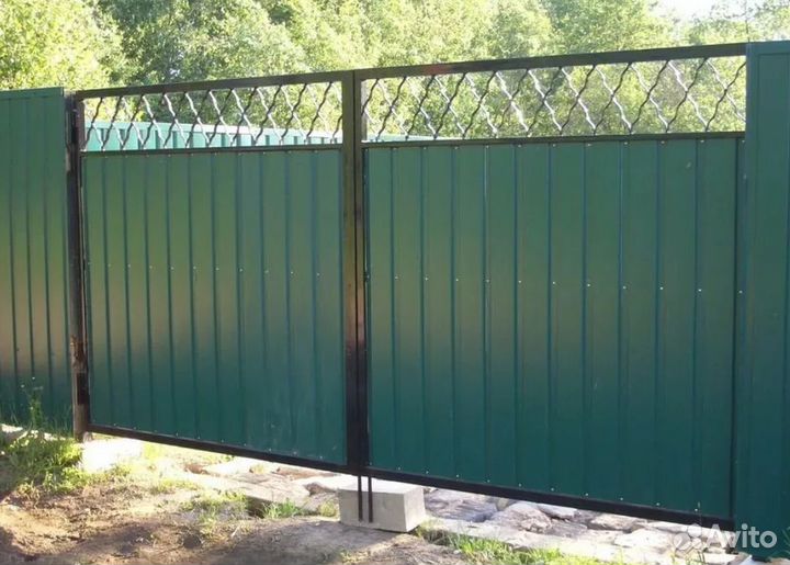 Распашные Ворота Замер Бесплатно