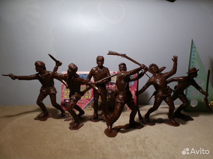 Солдатики трапперы богатыри СССР Линтек