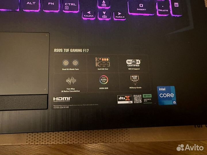 Asus tuf gaming f17