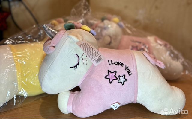 Мягкая игрушка единорог новая