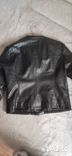 Куртка кожаная женская 44 46 размер