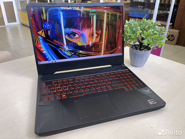 Игровой ноутбук Asus TUF/Ryzen/RX560/8GB/SSD