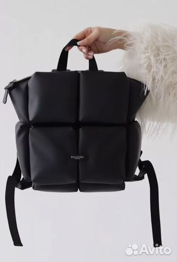 Рюкзак черный byckovski puff