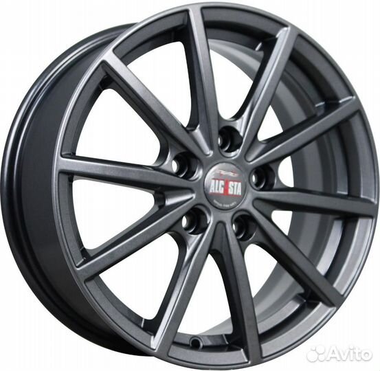 Alcasta M-61 7x17 5x114.3 ET 35 Dia 60.1 (графит)