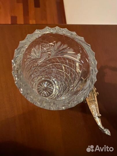 Вазы Богемский хрусталь